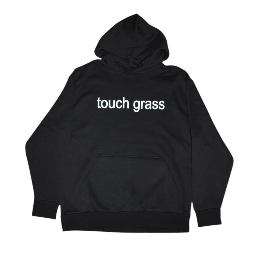 “touch grass” hoodie