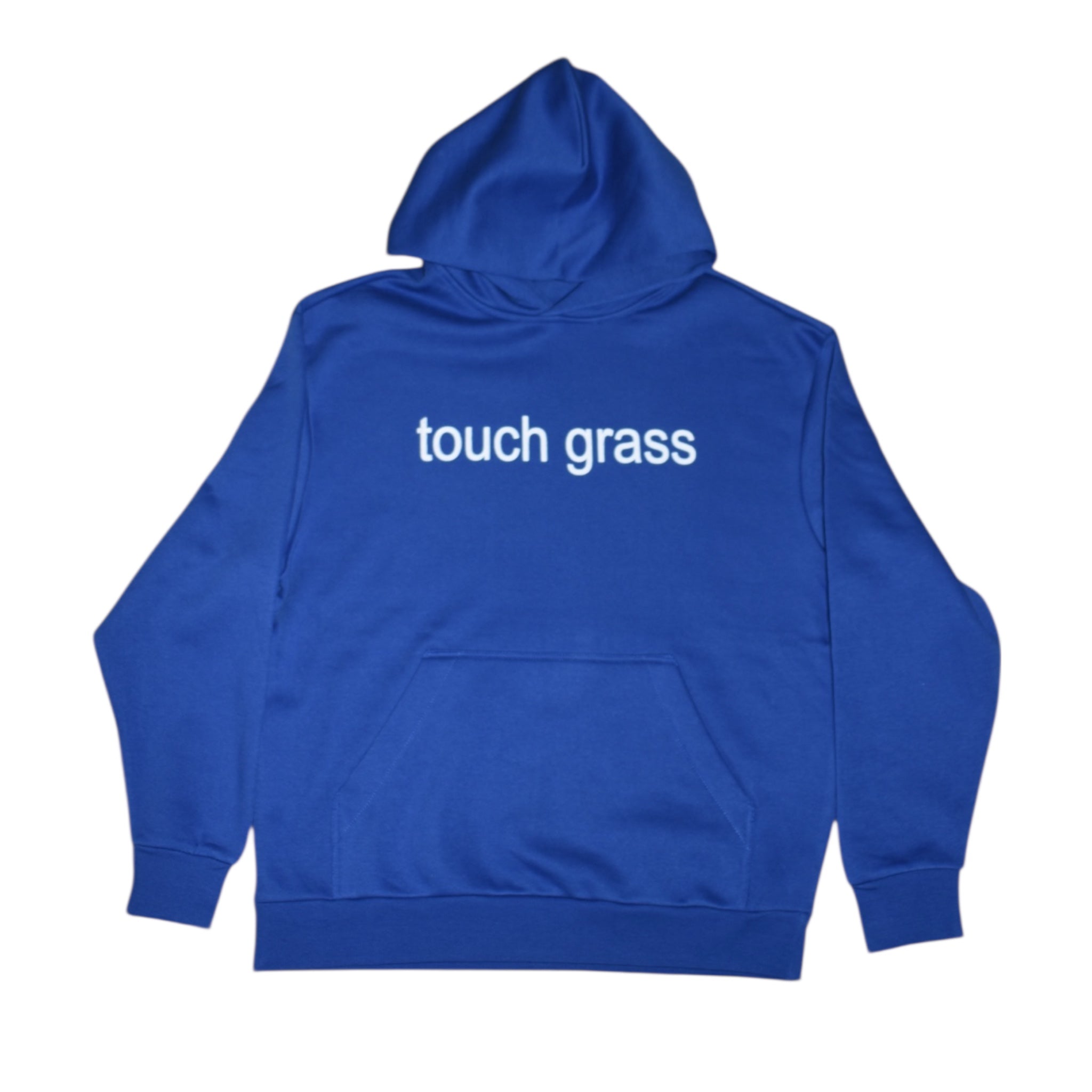“touch grass” hoodie